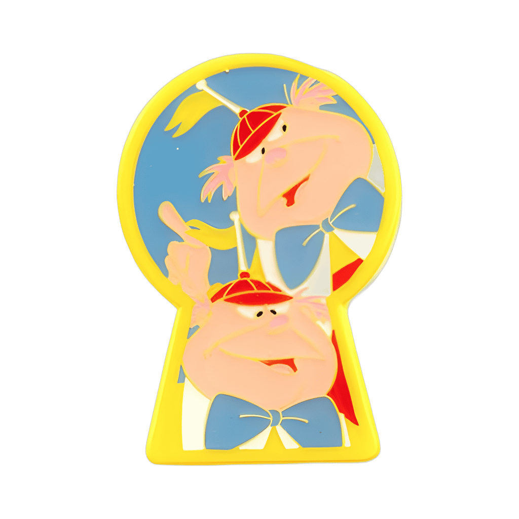 Tweedledee and Tweedledum Disney pin