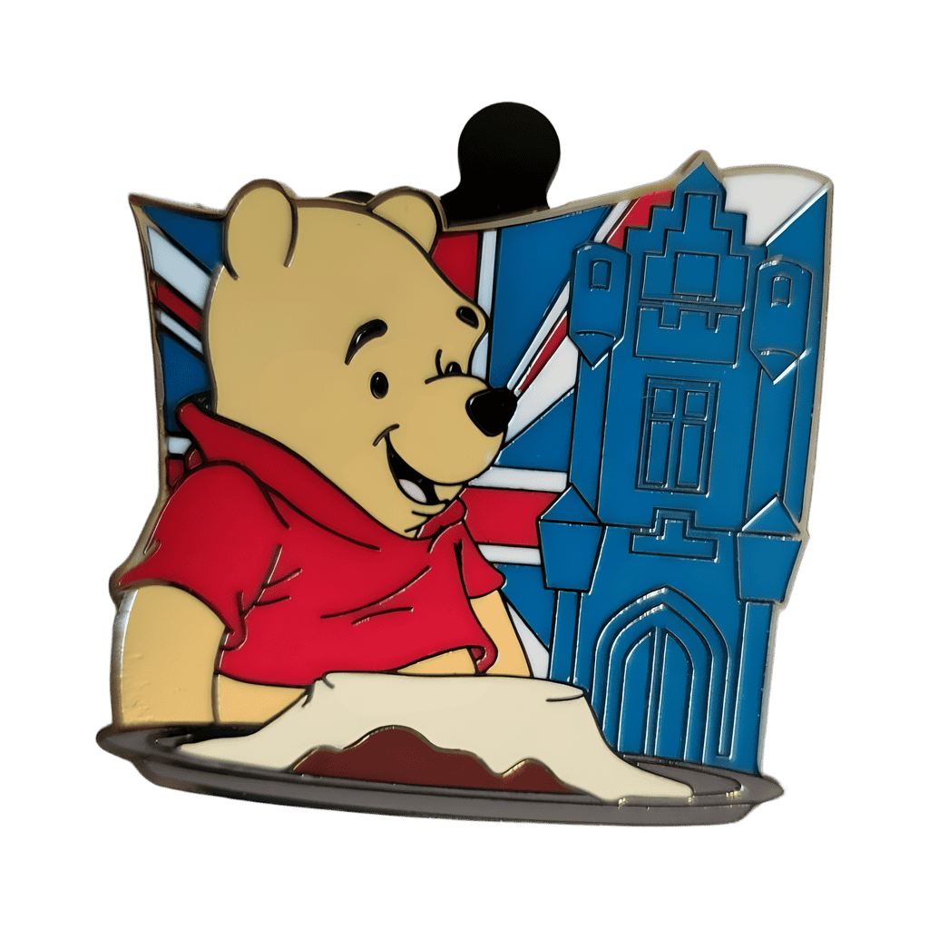 Winnie the Pooh in England Disney pin