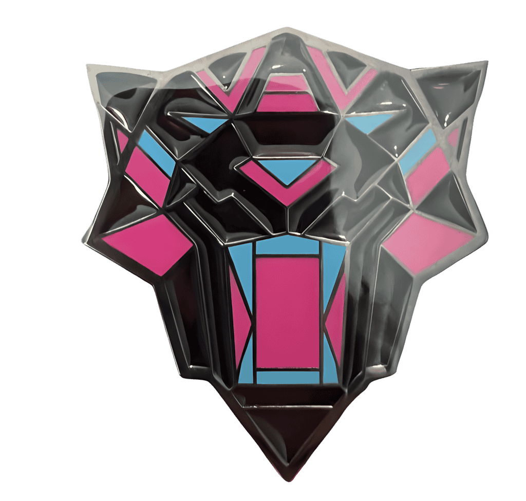 Stained Glass Panther Disney pin
