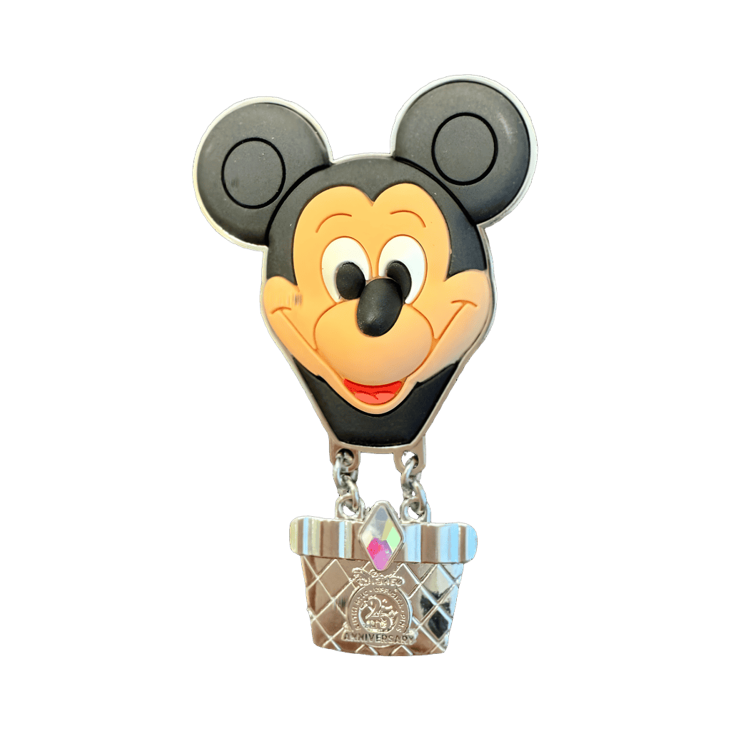 Up, Up and Away! Acrylic Stand Set – Mickey Balloon Disney pin