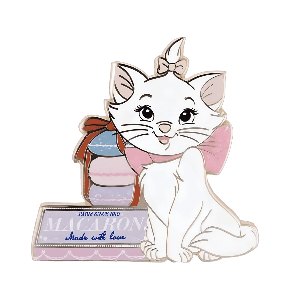 Marie with Macarons Disney pin