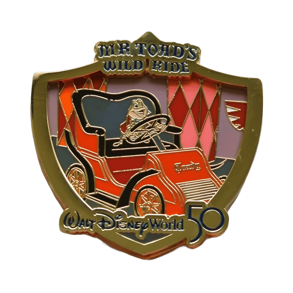 Mr Toad's Wild Ride Disney pin