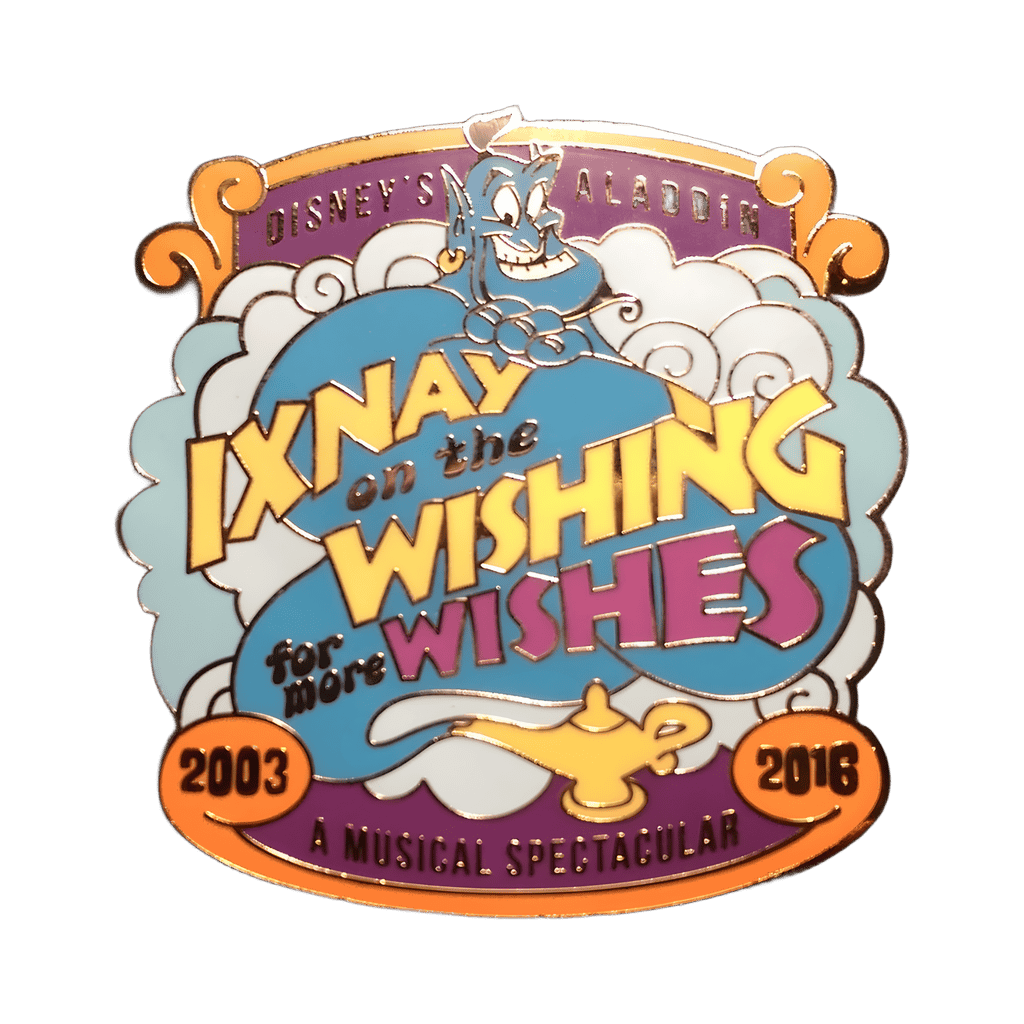Ixnay on the Wishing for more Wishes Disney pin