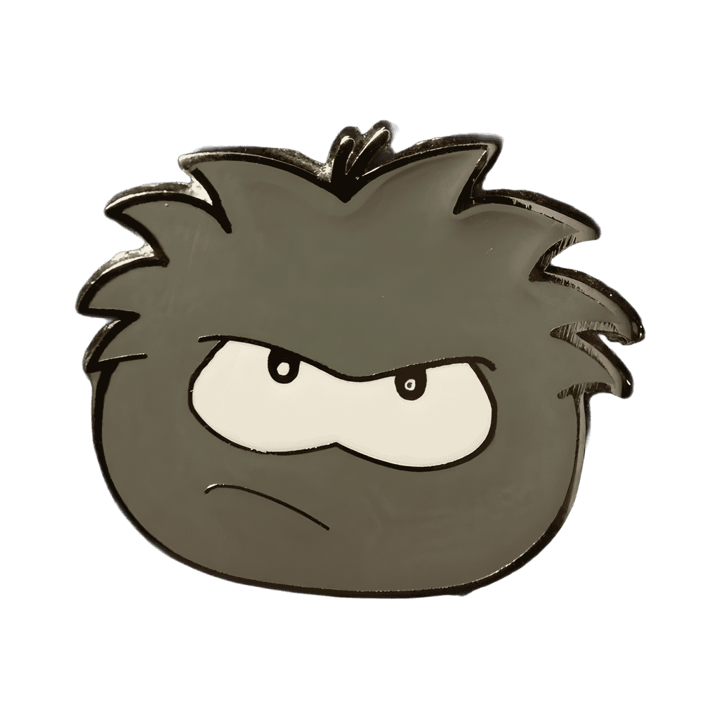 Club Penguin Puffles (Gray) Disney pin