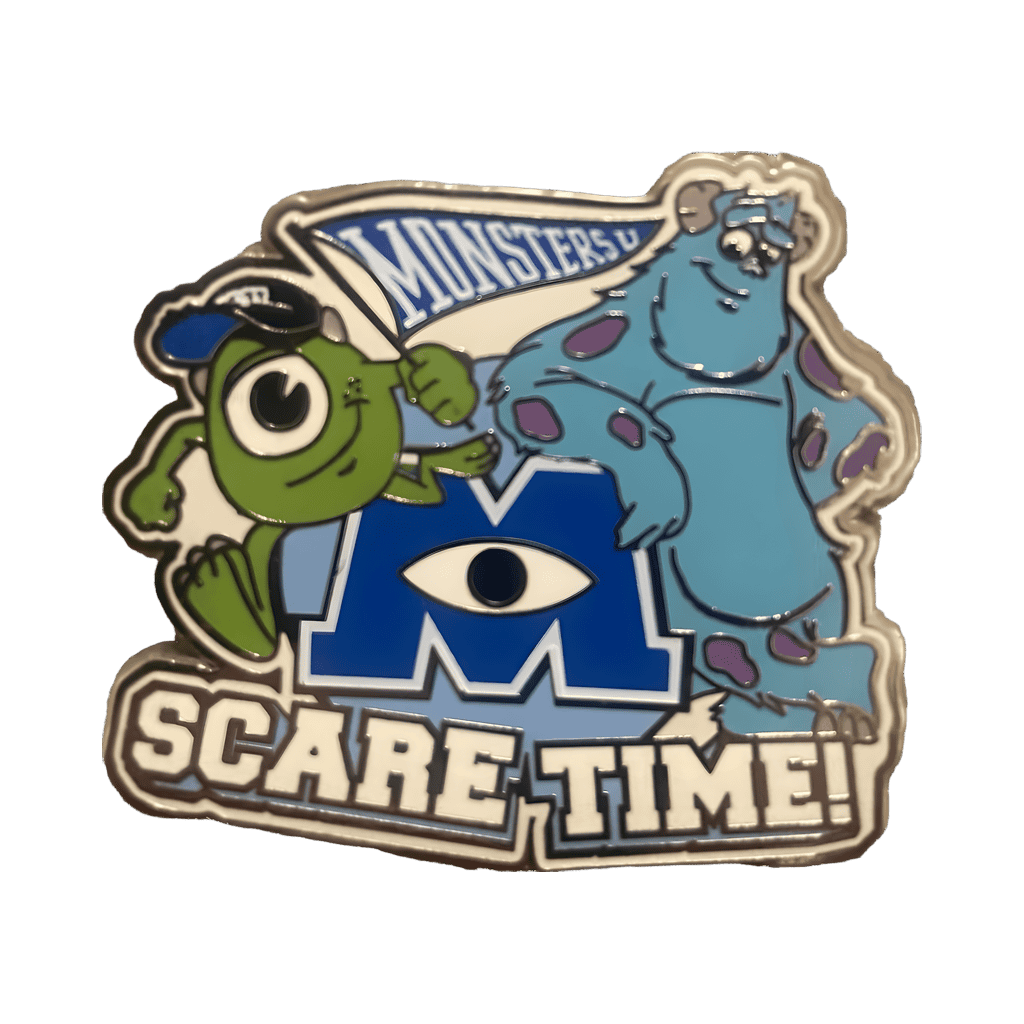 Monsters University Scare Time! Mike & Sulley Disney pin