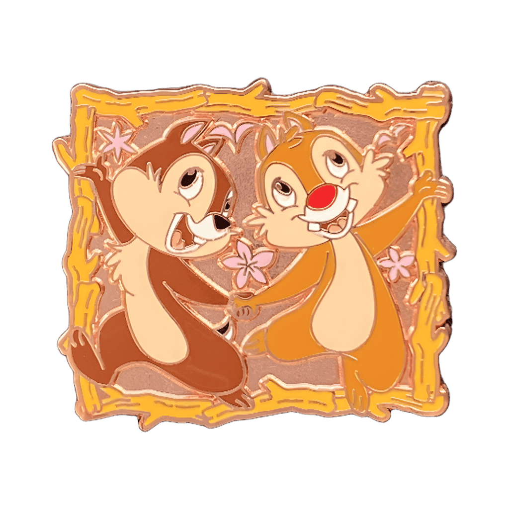 Chip and Dale Sakura Disney pin