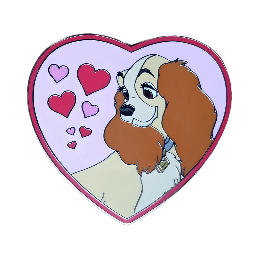 Lady and the Tramp Disney pin