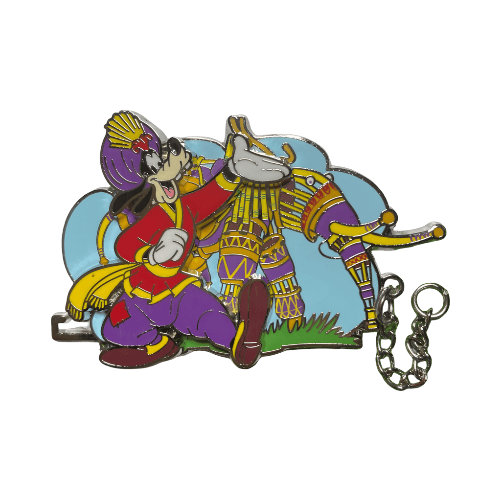 Goofy with Elephant and Chain Disney pin