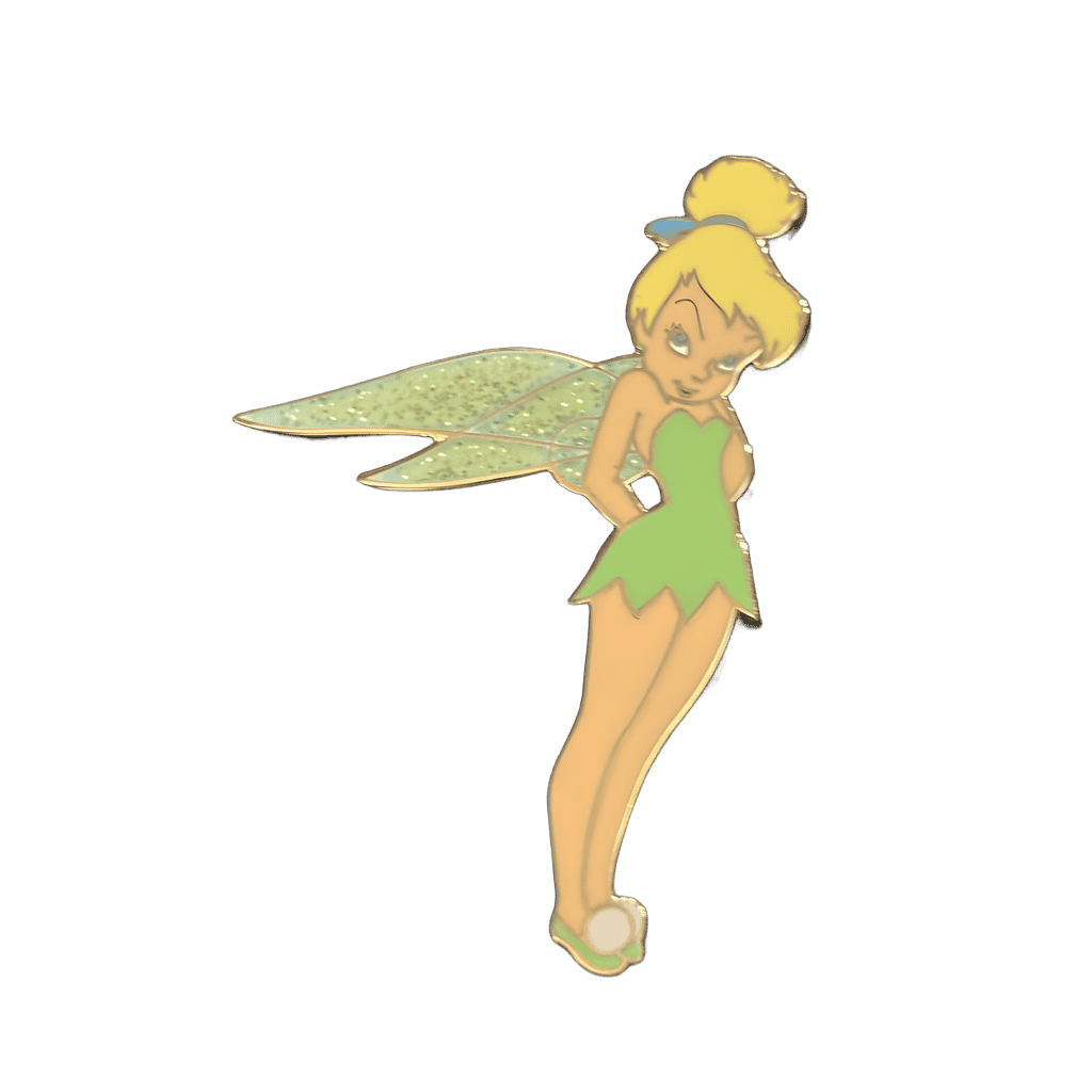 Tinker Bell standing with her hands behind her back Disney pin