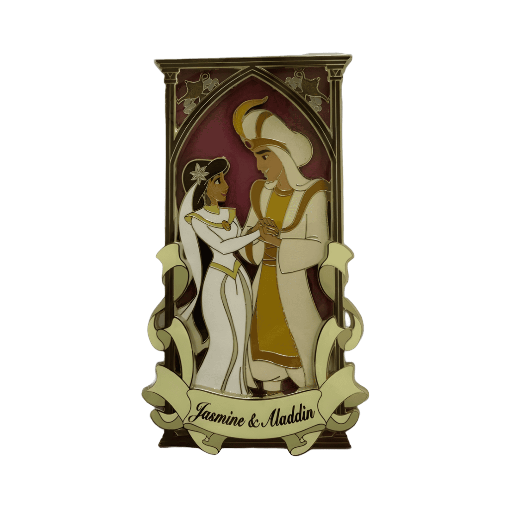 Jasmine & Aladdin Disney pin