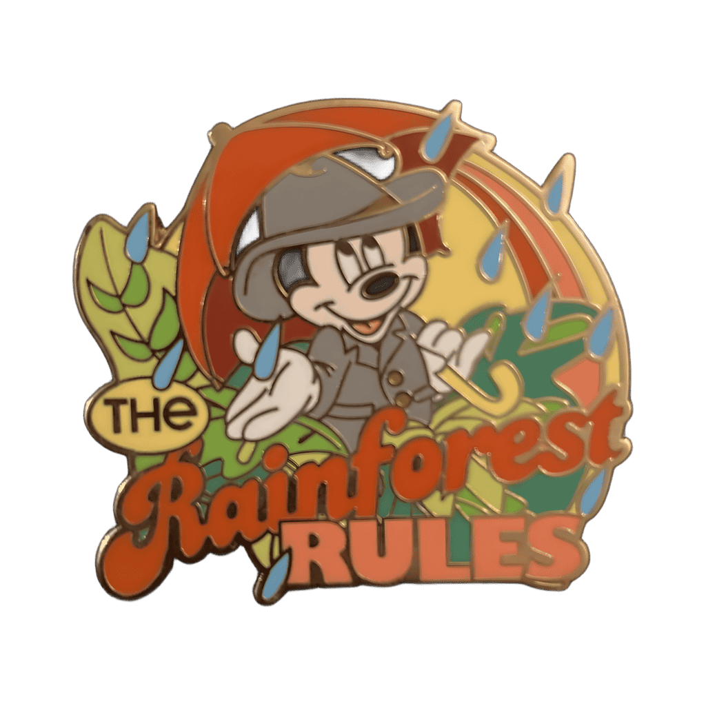 The Rainforest Rules - Mickey Mouse Disney pin