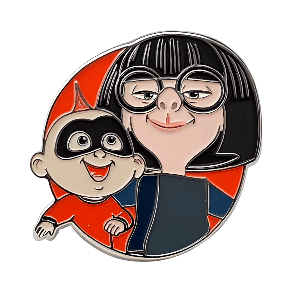 Edna Mode and Jack-Jack Disney pin