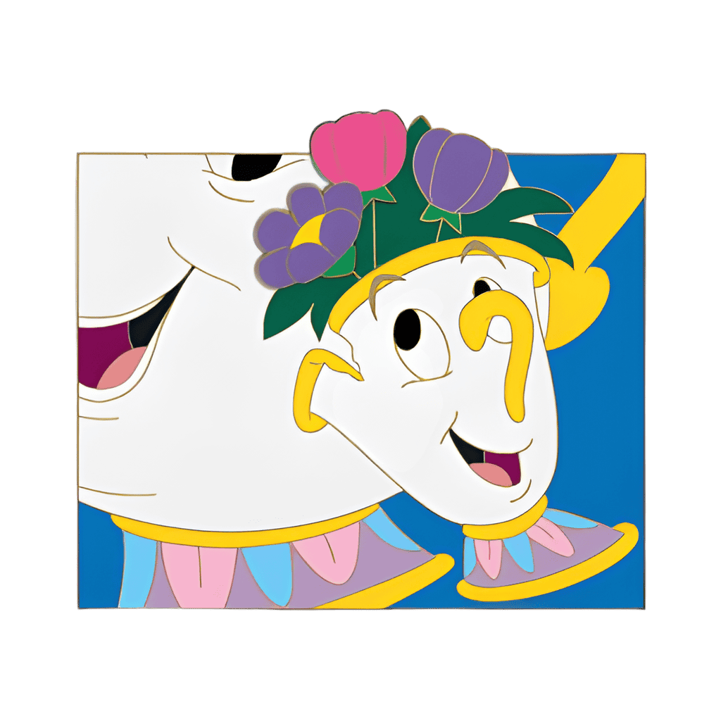 Mrs. Potts and Chip Disney pin