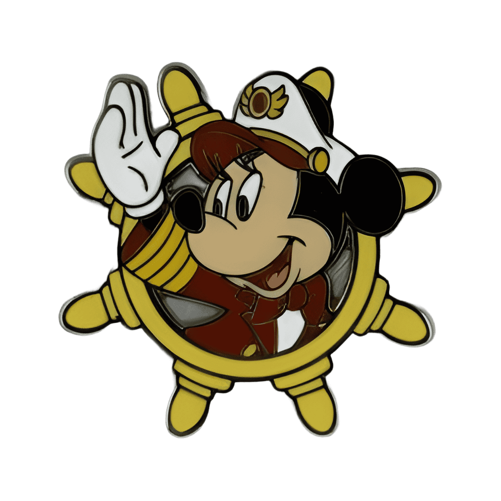 Captain Minnie Disney pin