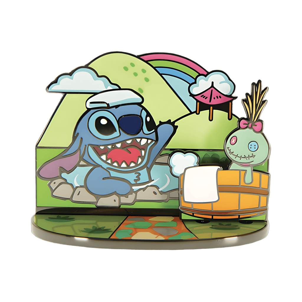 Stitch & Scrump LE Disney pin