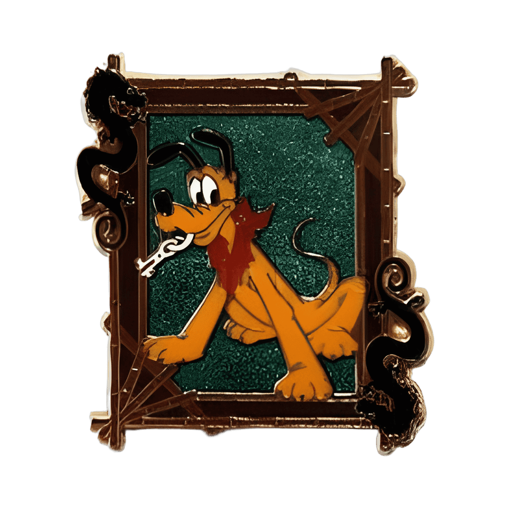 Pluto as Dog with Key Disney pin