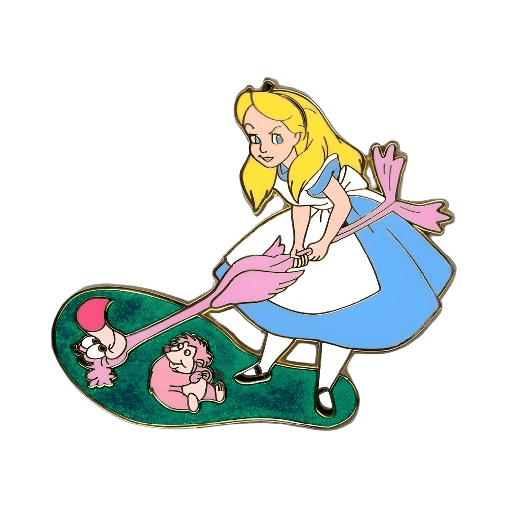 Disney Shopping Alice Flamingo Golf Disney pin