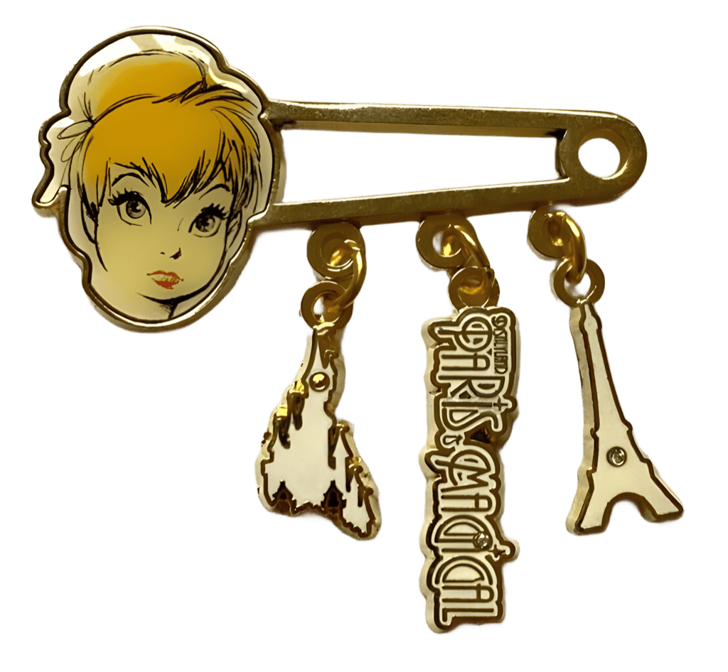 TinkerBell pin with Dangles Disney pin