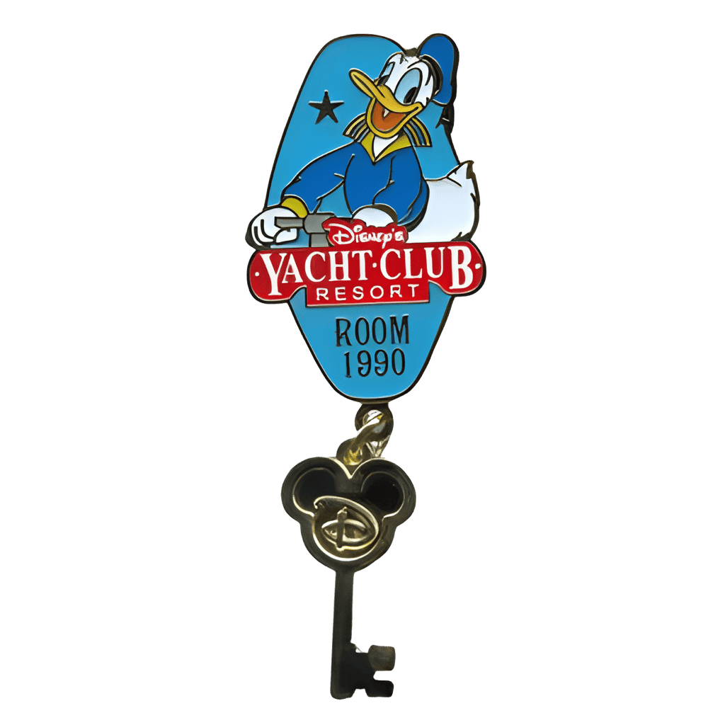 Yacht Club Resort Room 1990 - Donald Duck Disney pin