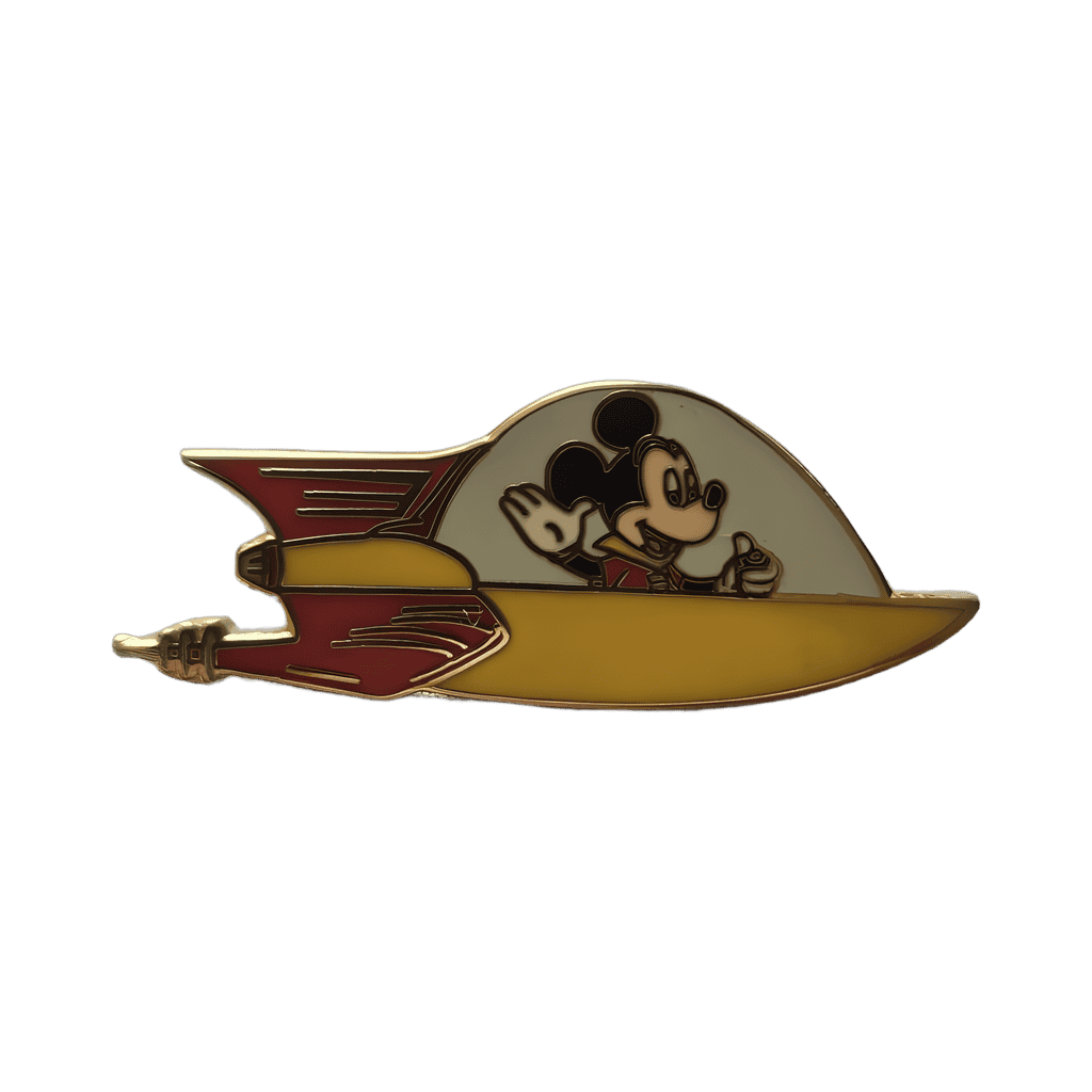 Mickey Driving a Space Ship Disney pin
