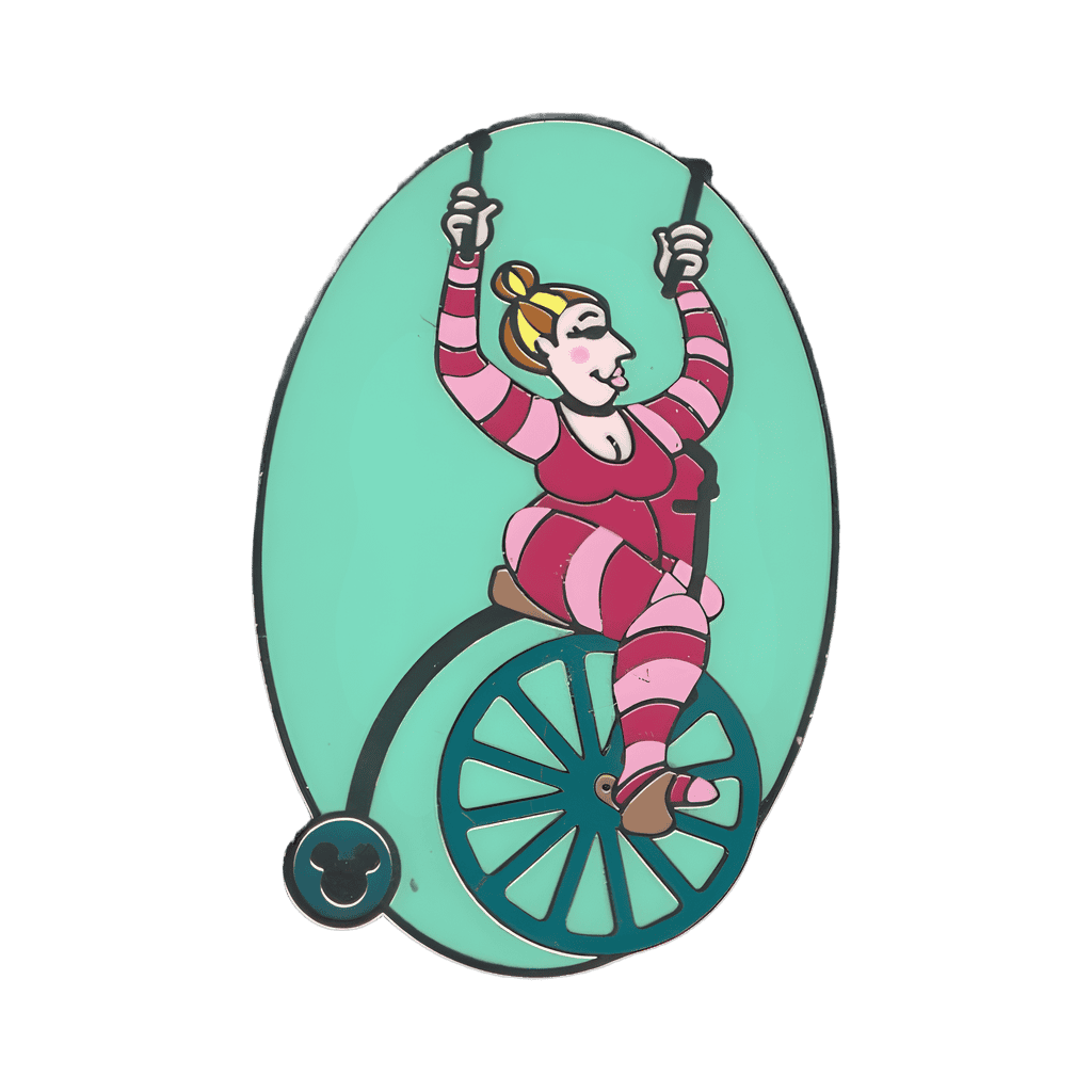 Cycling Disney pin