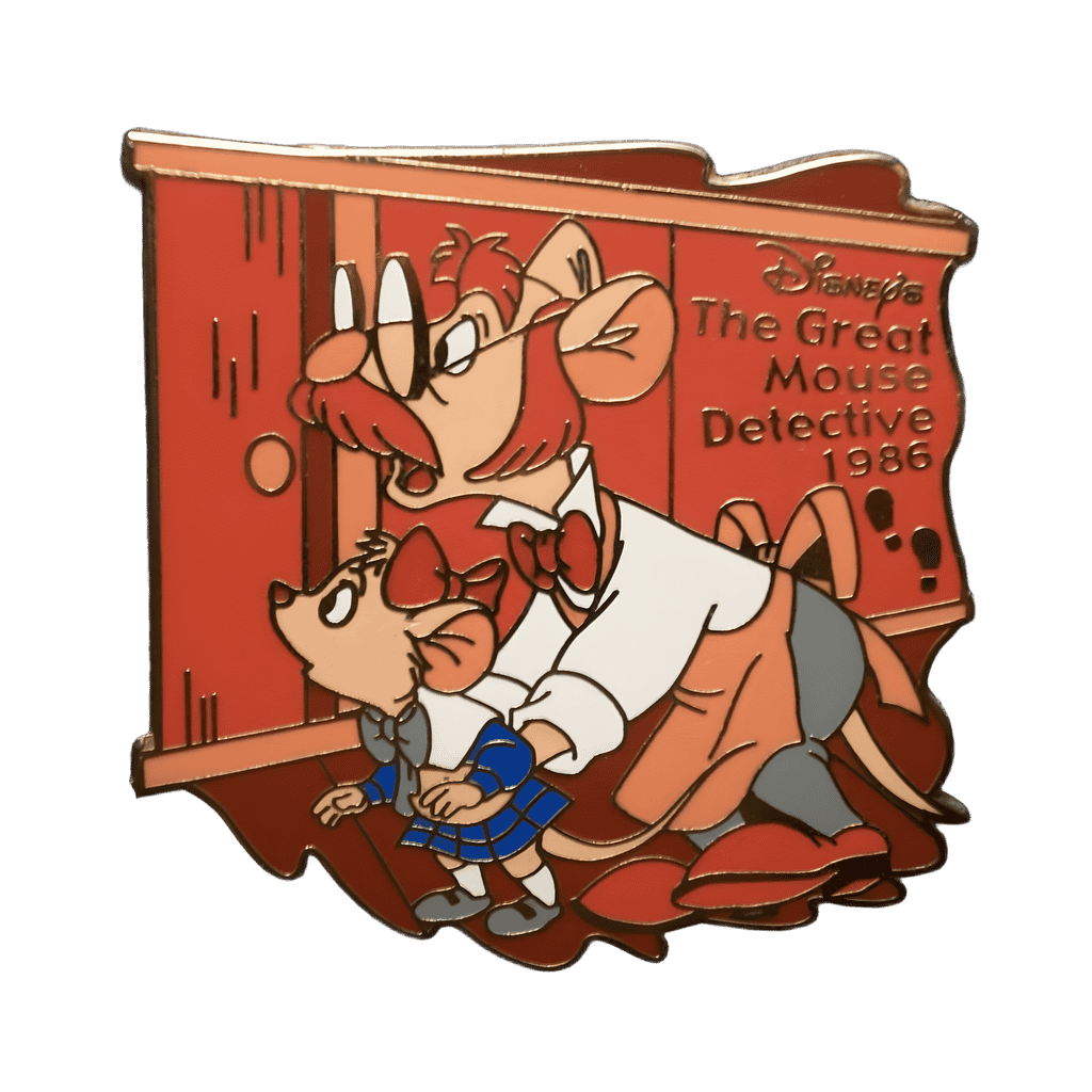Hiram & Olivia Flaversham Disney pin