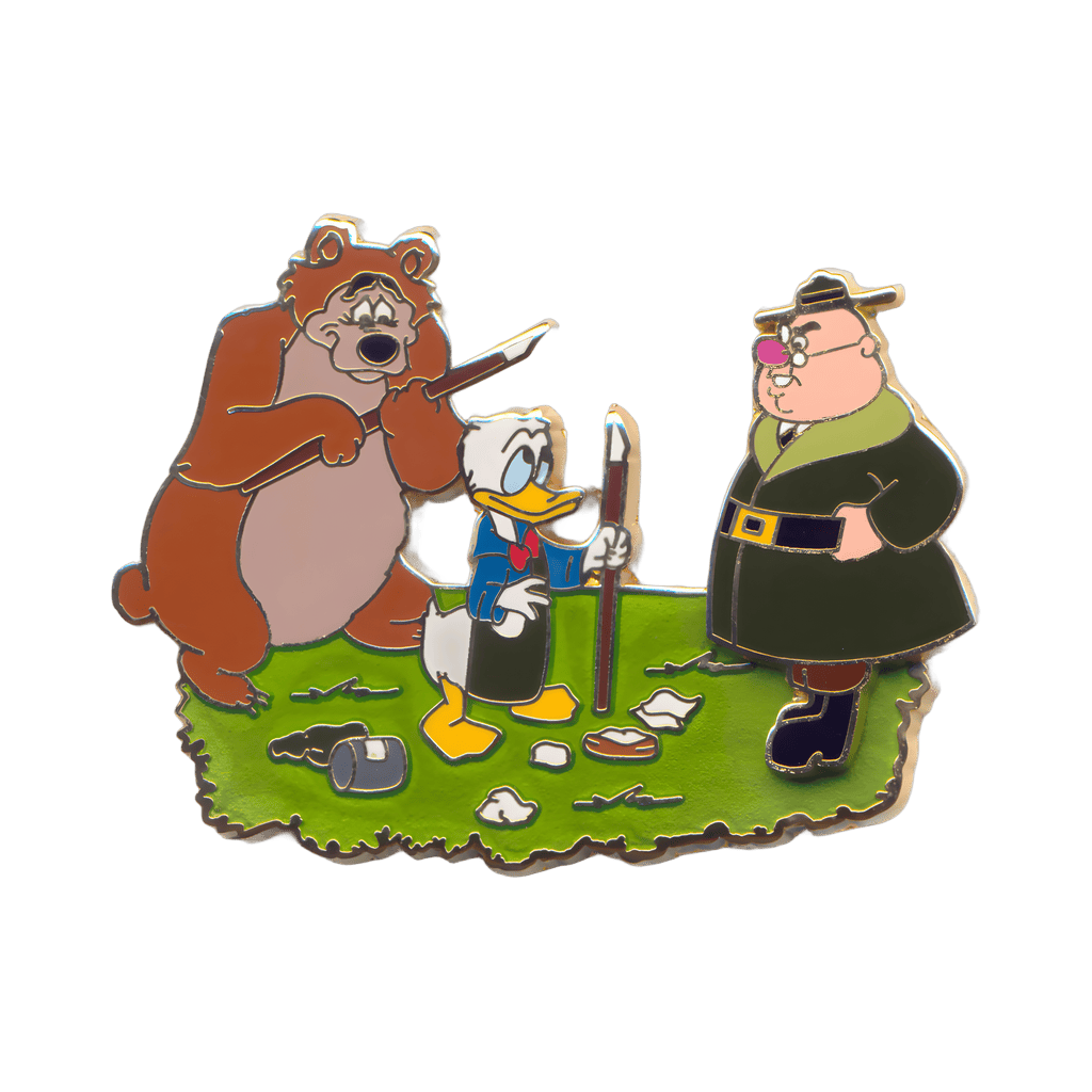 Humphrey, Donald, and Ranger Woodlore Disney pin