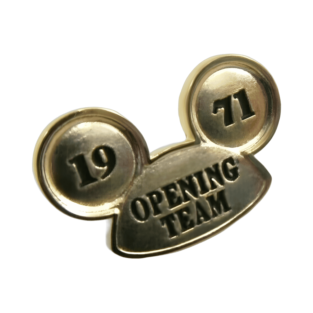 Opening Team 1971 Cast Pin Disney pin