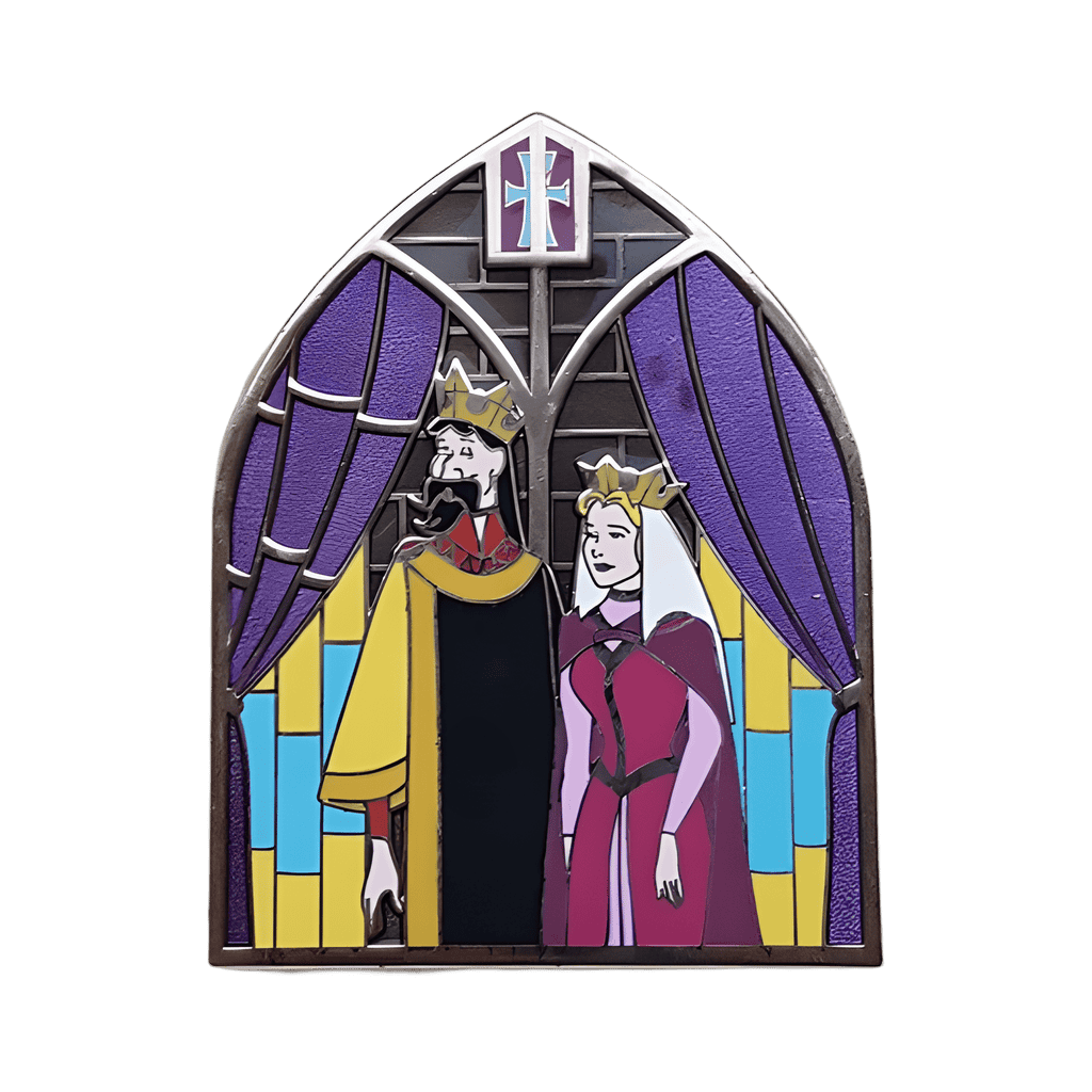 2 of 4 King Stefan and Queen Leah Disney pin