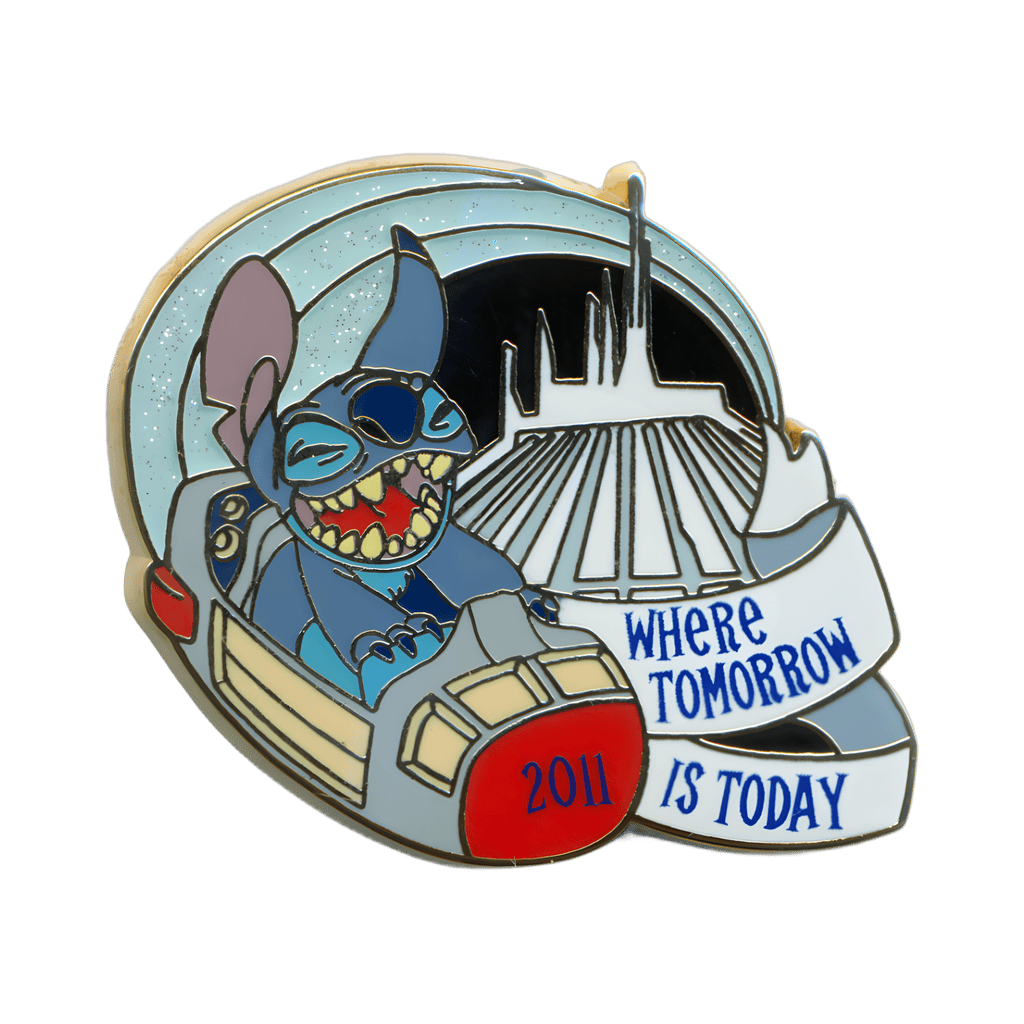 Stitch - Where Tomorrow is Today Disney pin