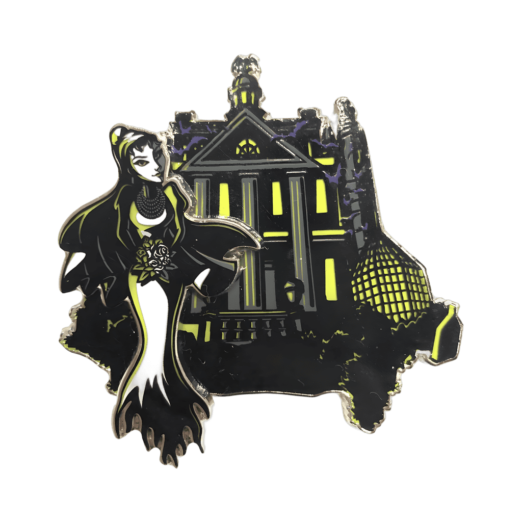 Green Haunted Mansion Facade - Constance Hatchaway Disney pin