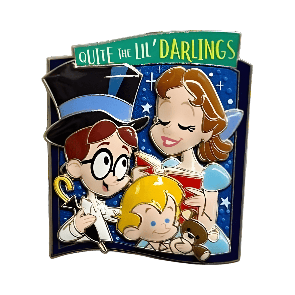 Wendy, John & Michael Disney pin