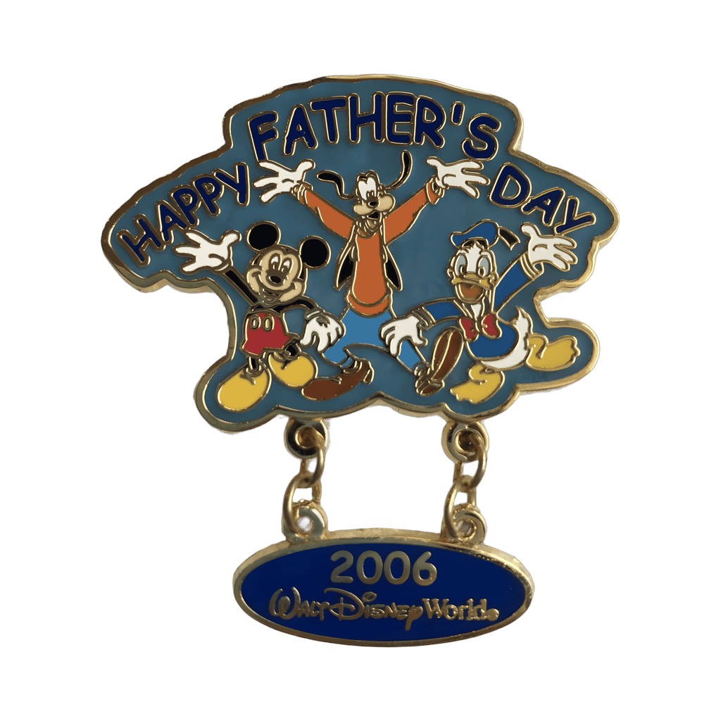 Cast Exclusive Happy Fathers Day - 2006 Disney pin