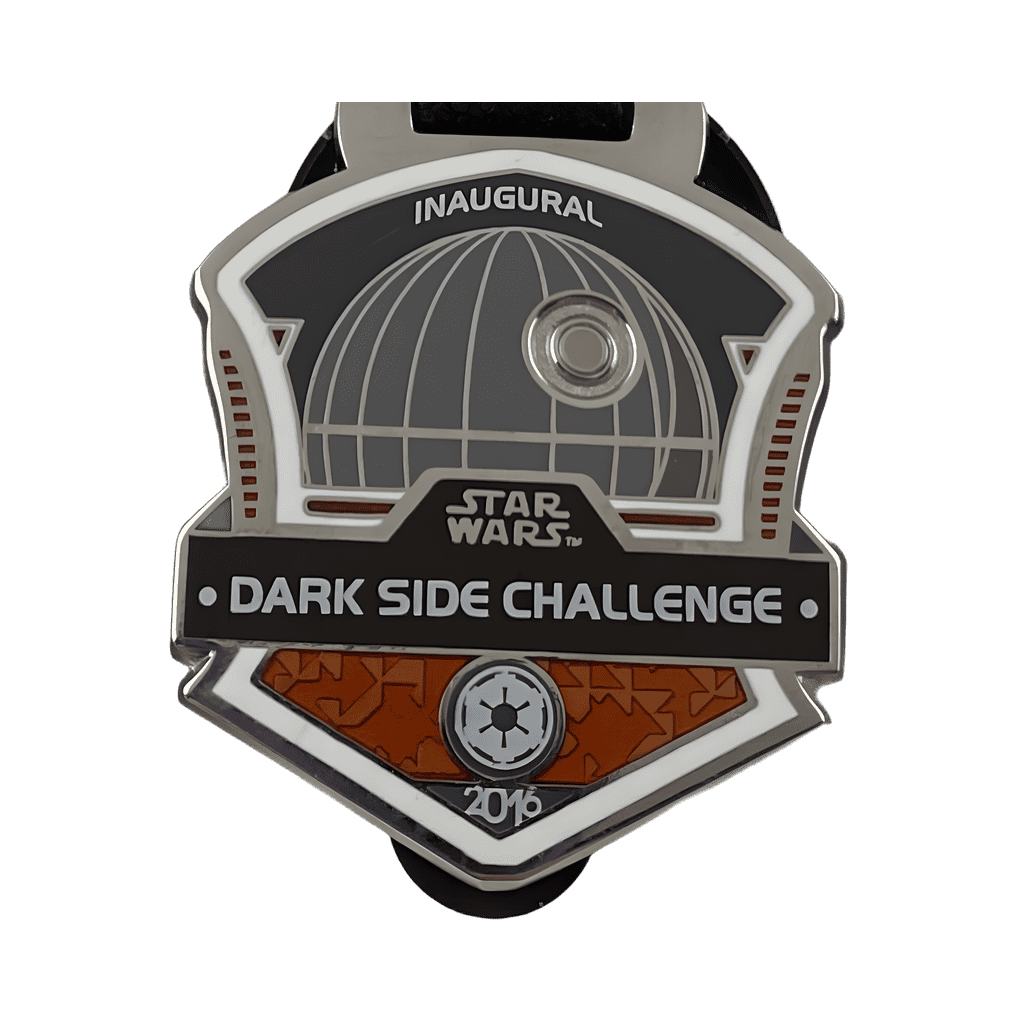 2016 Inaugural Dark Side Challenge Replica Medal Disney pin