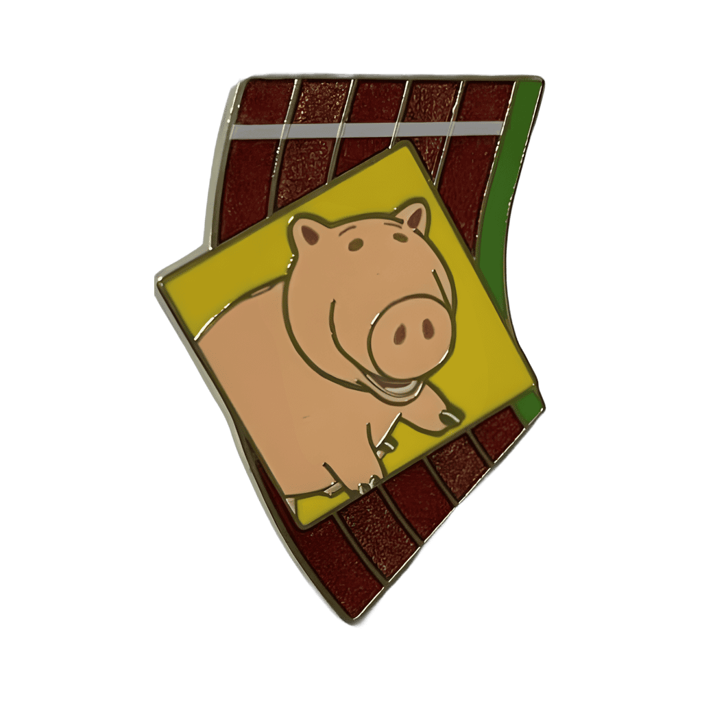 Running Track Puzzle - D1 - Hamm Disney pin