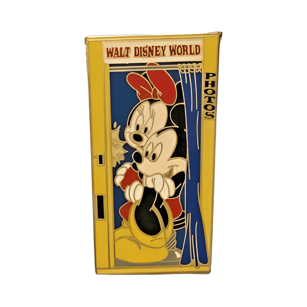 Pin Trading Around the World - Minnie & Mickey Mouse Photobooth Disney pin