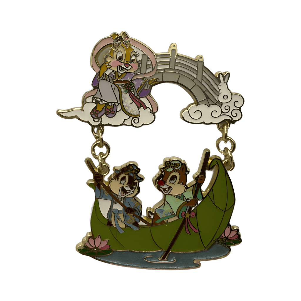 Chip, Dale, & Clarice Disney pin