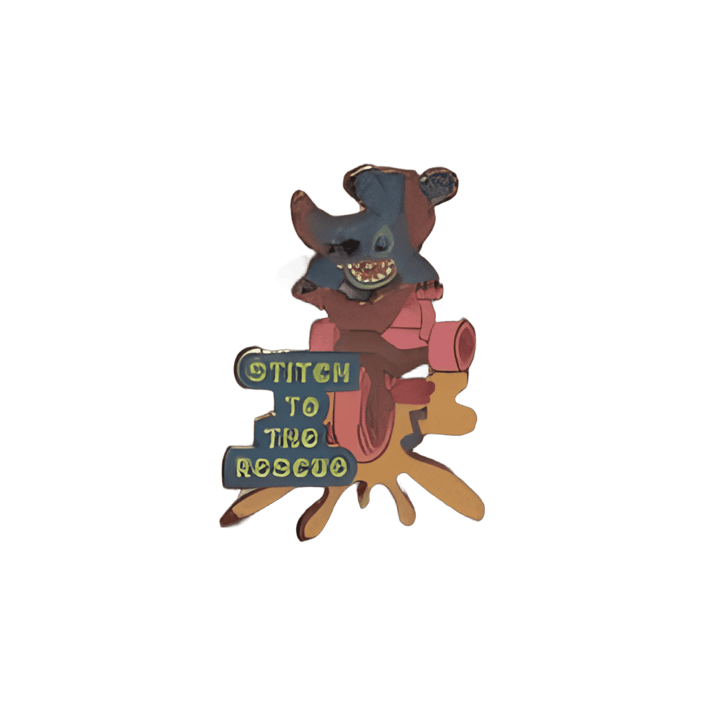 Stitch To The Rescue Disney pin