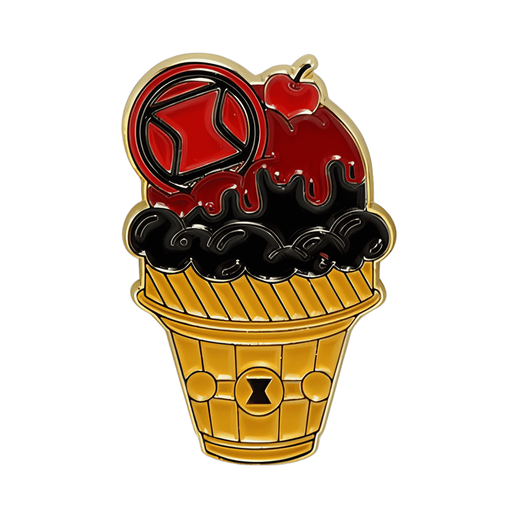 Black Widow Disney pin