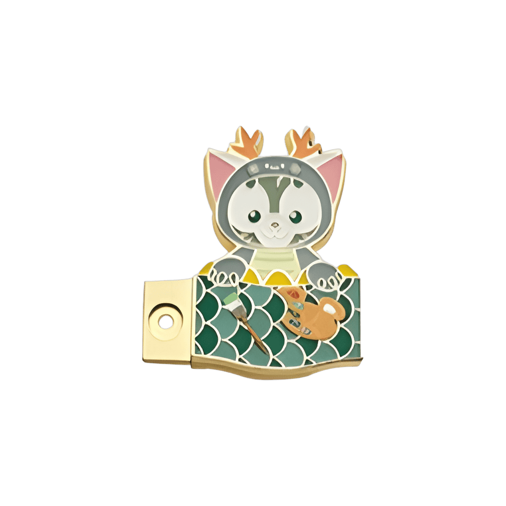 Gelatoni and Dragon Torso Disney pin