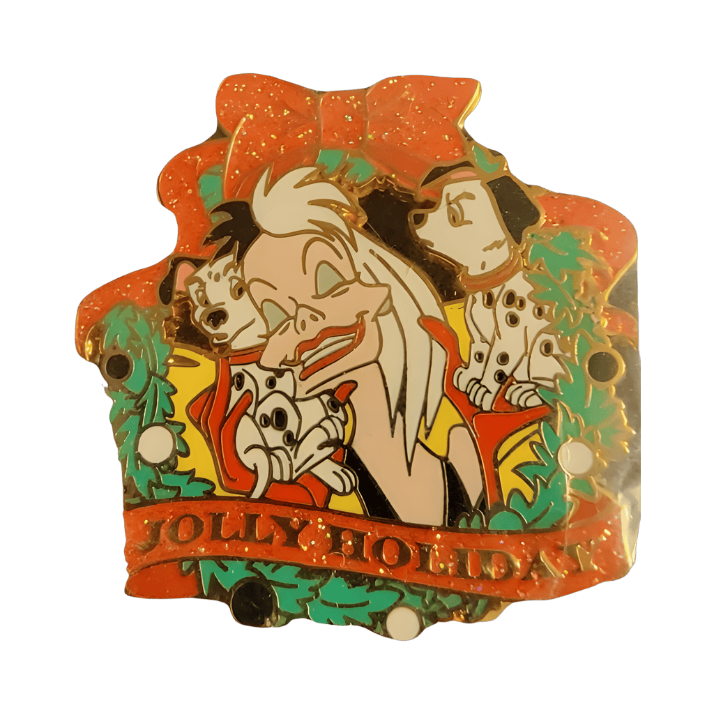 Cast Member Exclusive Jolly Holiday 2006 Cruella De Vil Disney pin