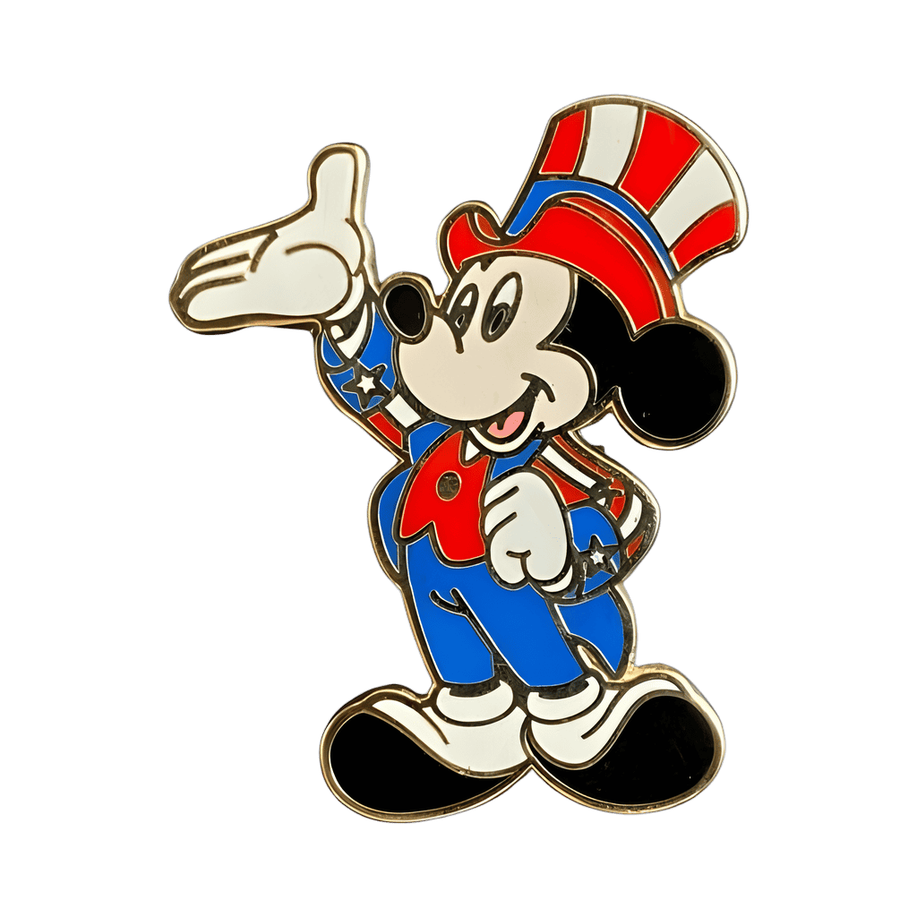 Mickey Mouse as Uncle Sam Disney pin