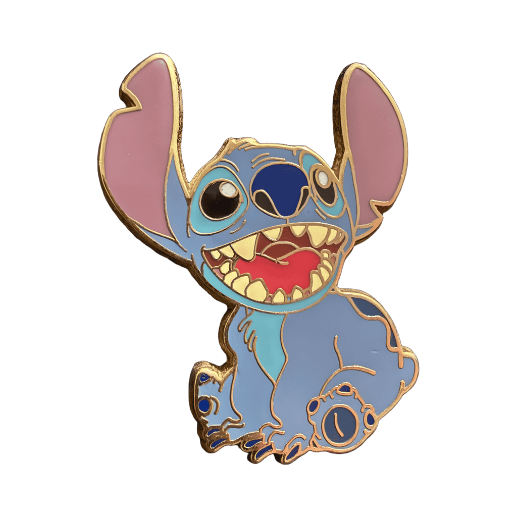 Stitch Sitting Disney pin