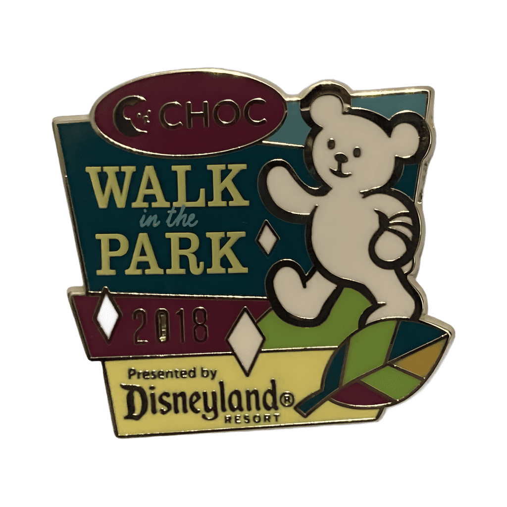 Walk in the Park 2018 Disney pin