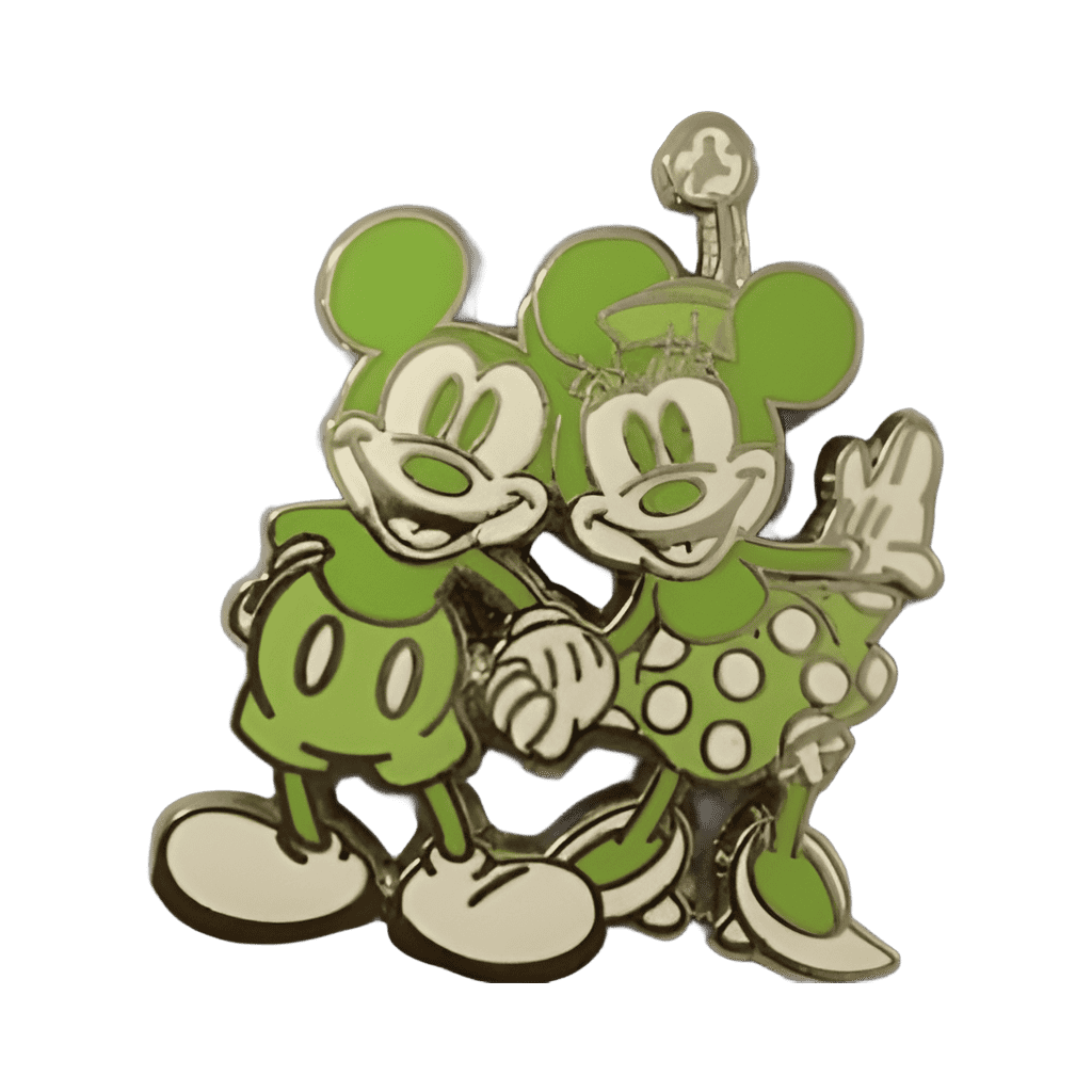 Mickey and Minnie Disney pin