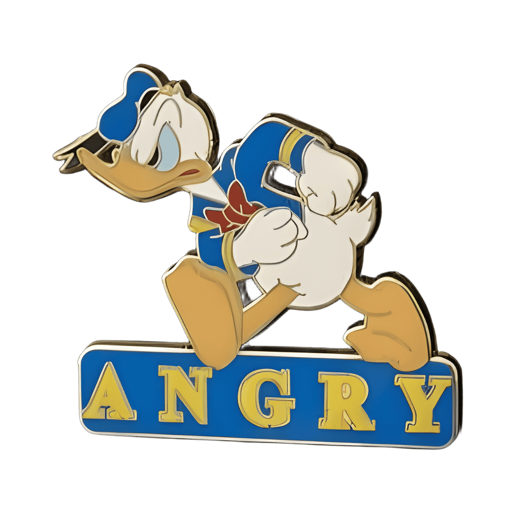 Angry - Donald Duck Disney pin