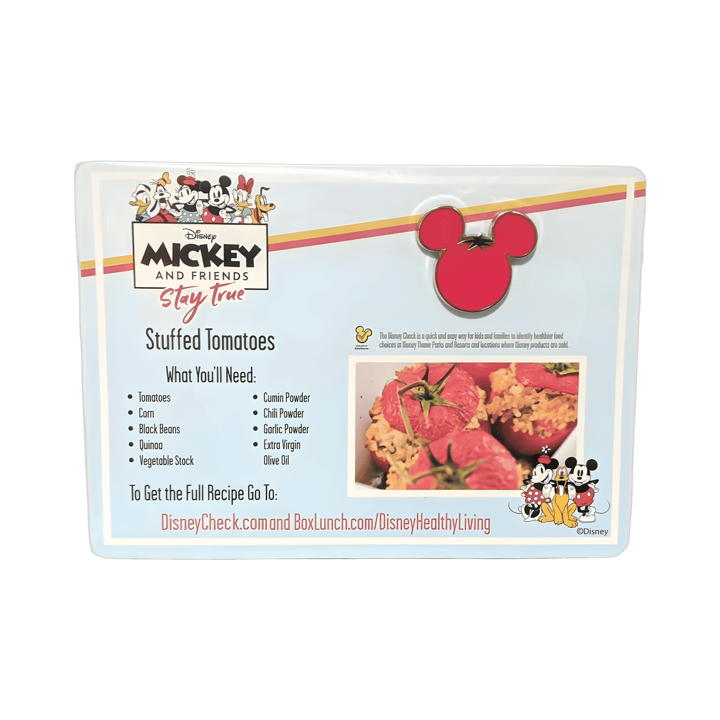 Mickey Mouse Icon - Tomato Disney pin