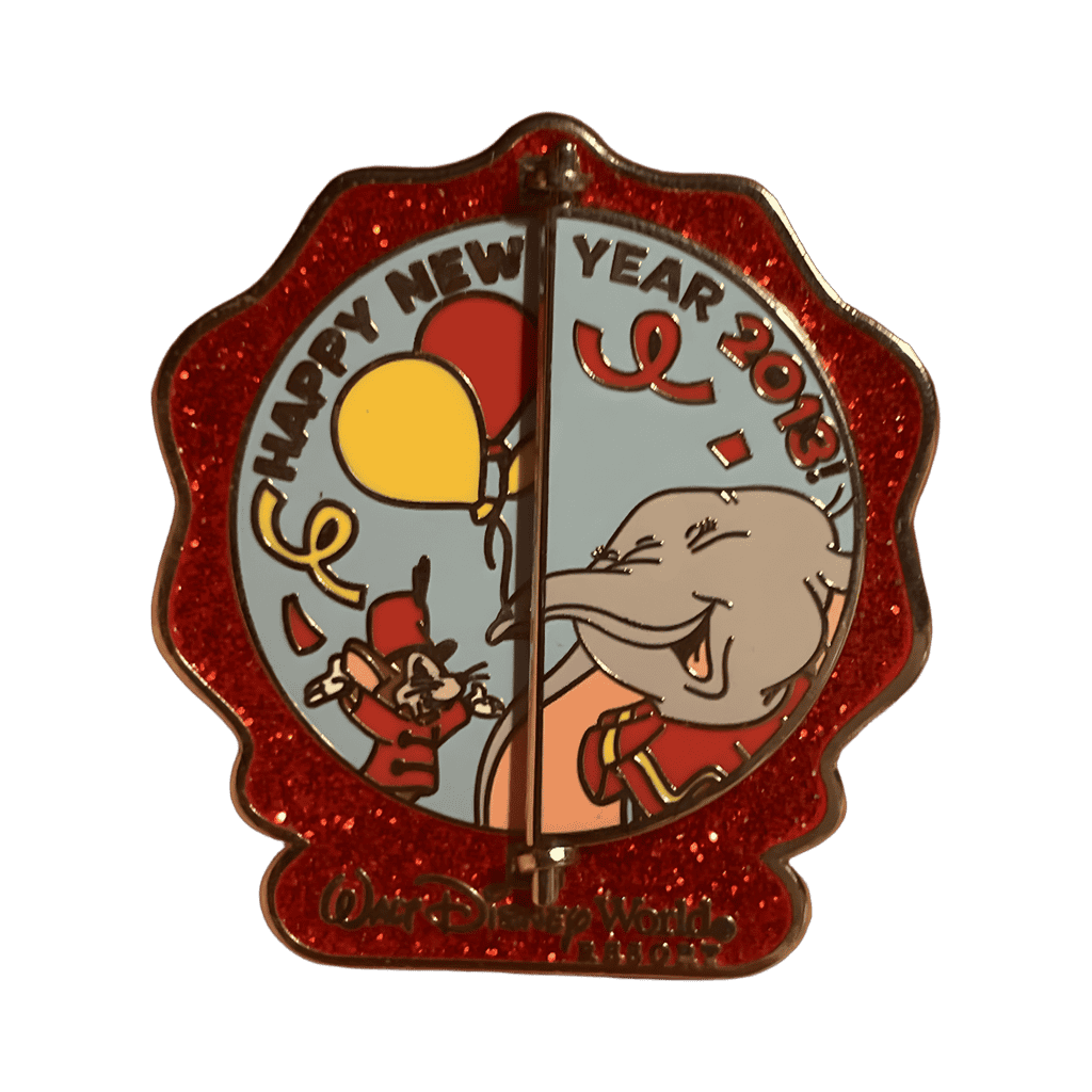 Dumbo Happy New Year 2013 Disney pin