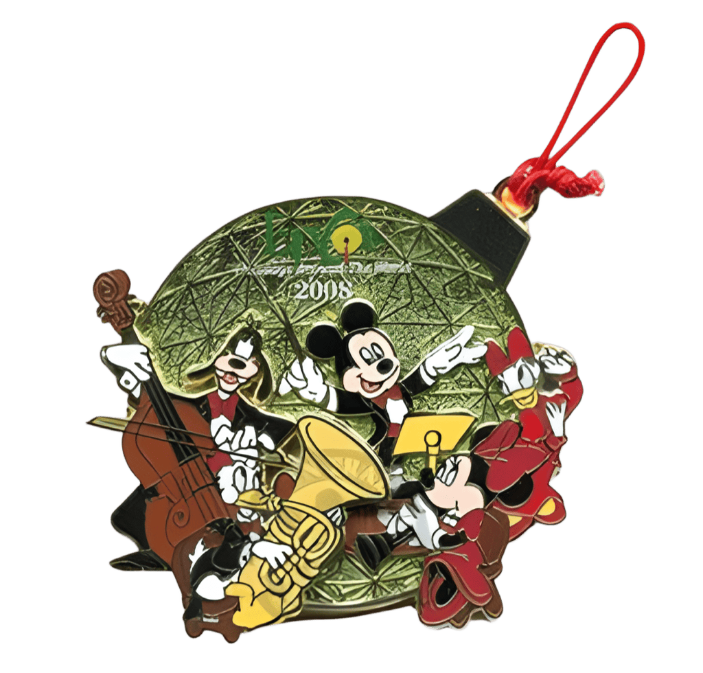 2008 Candlelight Processional — Mickey and Friends Disney pin