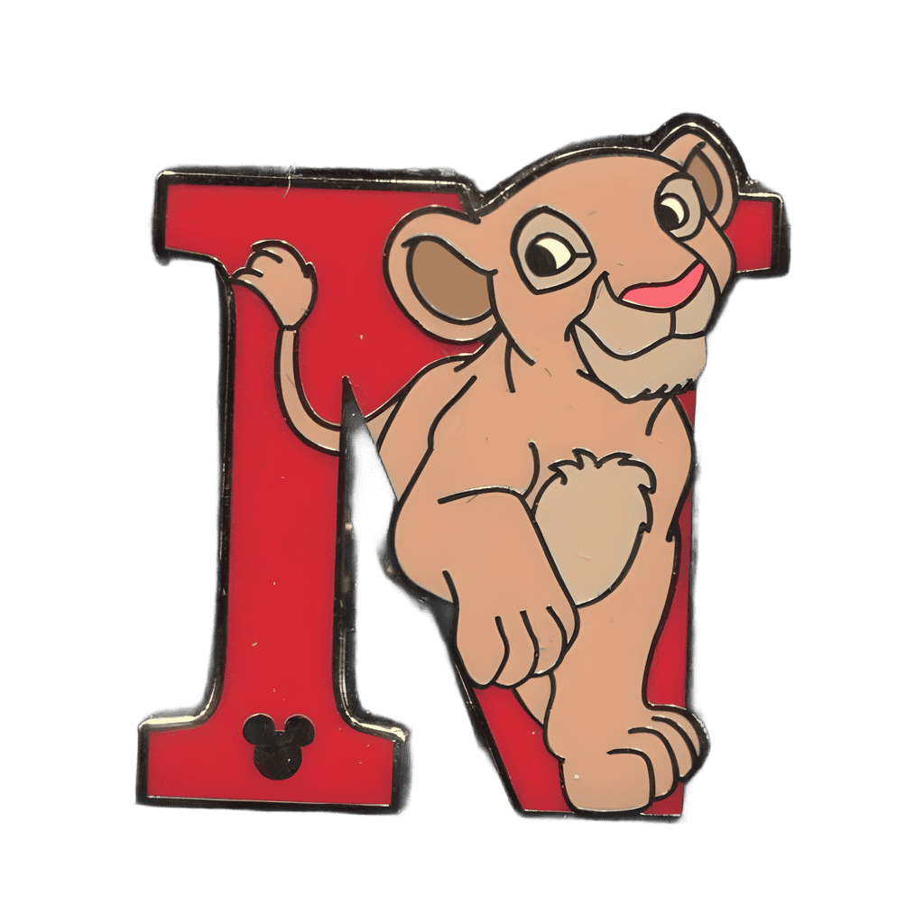 N for Nala Disney pin
